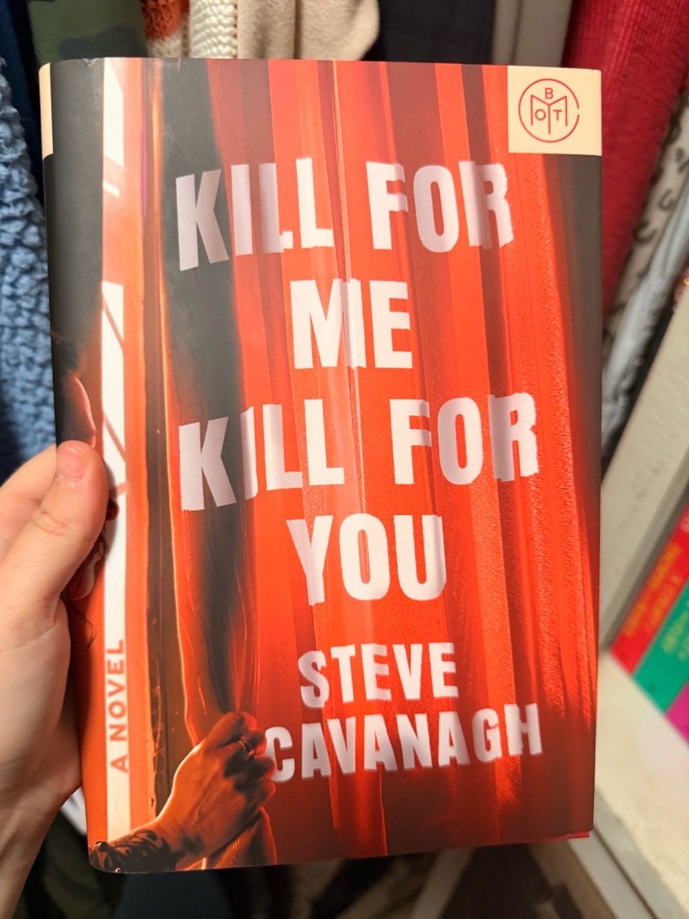 Book of the Month “Kill for me, Kill for you” by Steve Cavanaugh